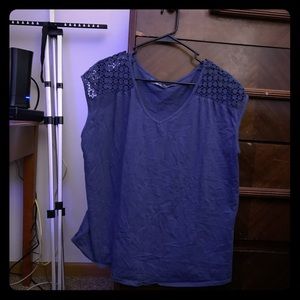 Daisy Fuentes Blue Women’s Top